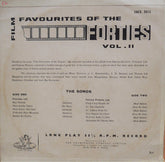Various - Film Favourites Of The Forties - Vol. II (Vinyl) Image